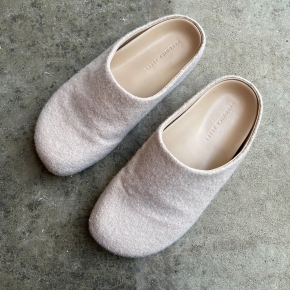 Veronica Bead Fenella Wool Slides Size 8 - Picture 2 of 8